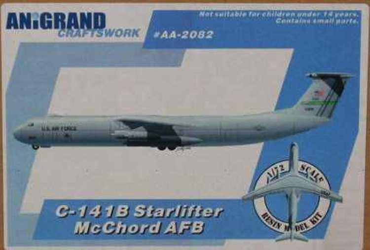 Anigrand Models 1/72 LOCKHEED C-141B STARLIFTER McCHORD AIR FORCE BASE - Picture 1 of 1