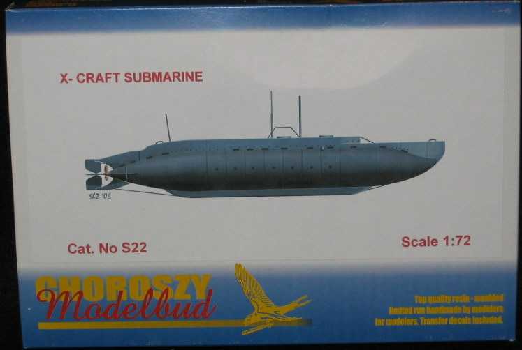 Choroszy Models 1/72 British X CRAFT SUBMARINE Mini Submarine eBay