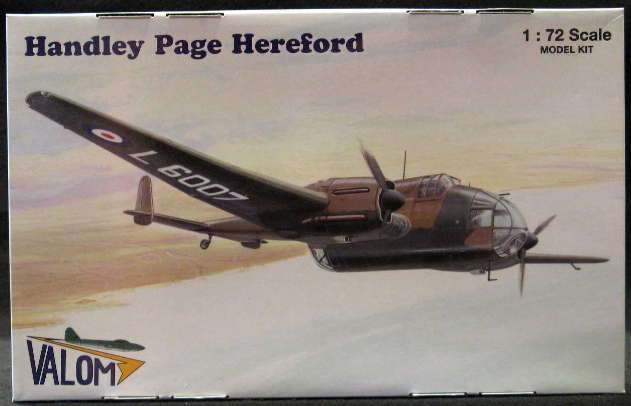 Valom Models 1/72 HANDLEY PAGE HEREFORD British Bomber | EBay