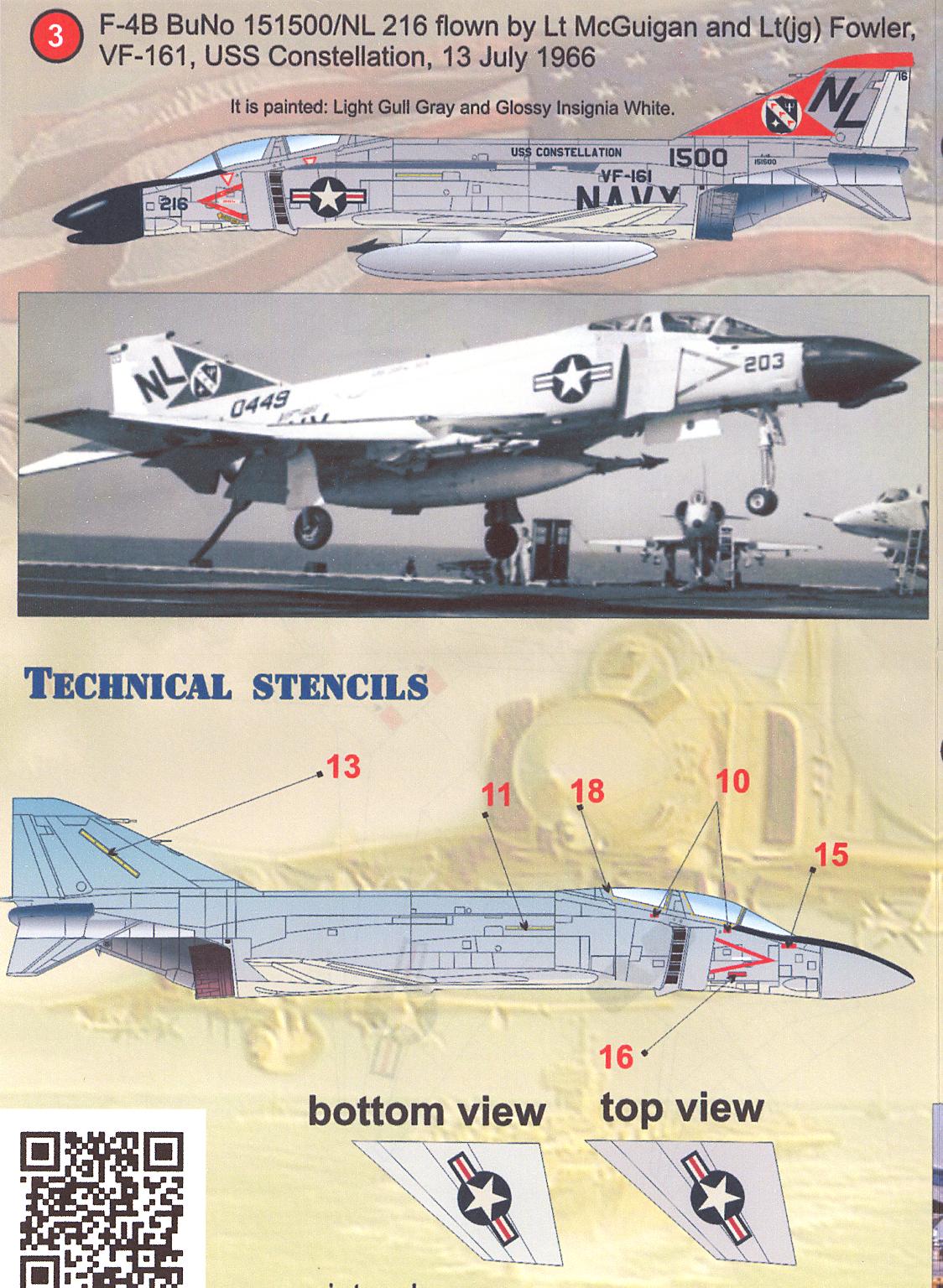 Print Scale Decals 1/72 U.S. NAVY F4 PHANTOM II MIG KILLERS of the