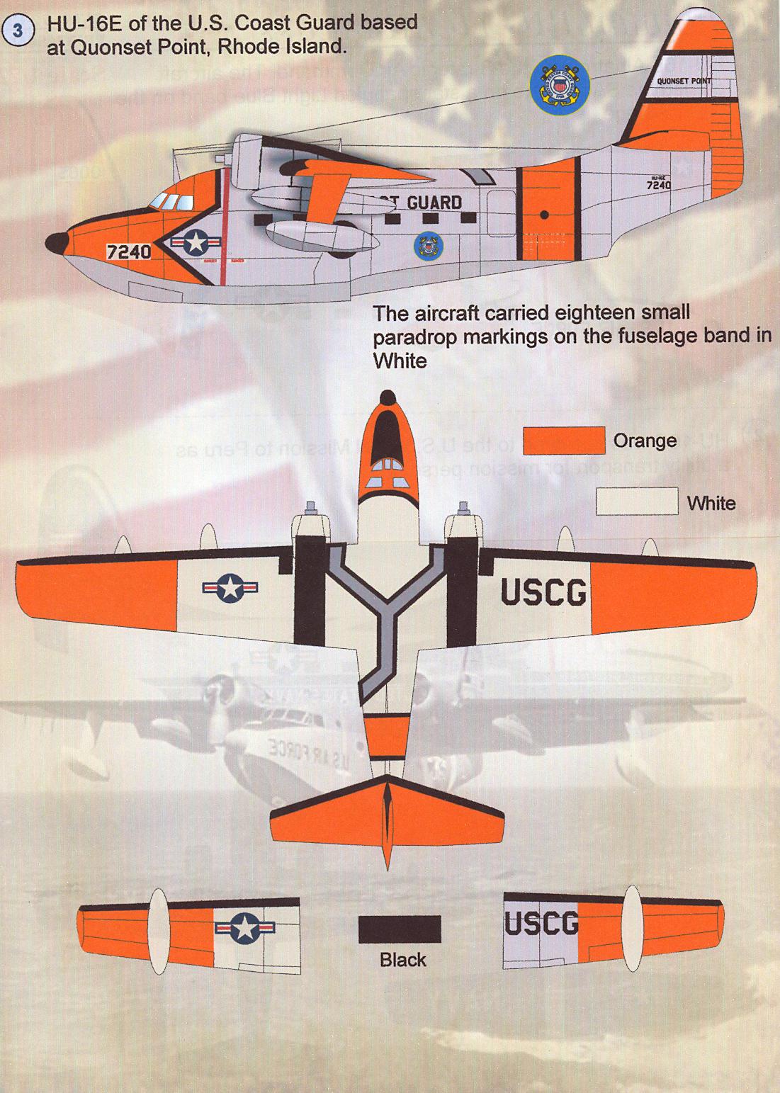 Print Scale Decals 1/72 GRUMMAN HU16 ALBATROSS eBay