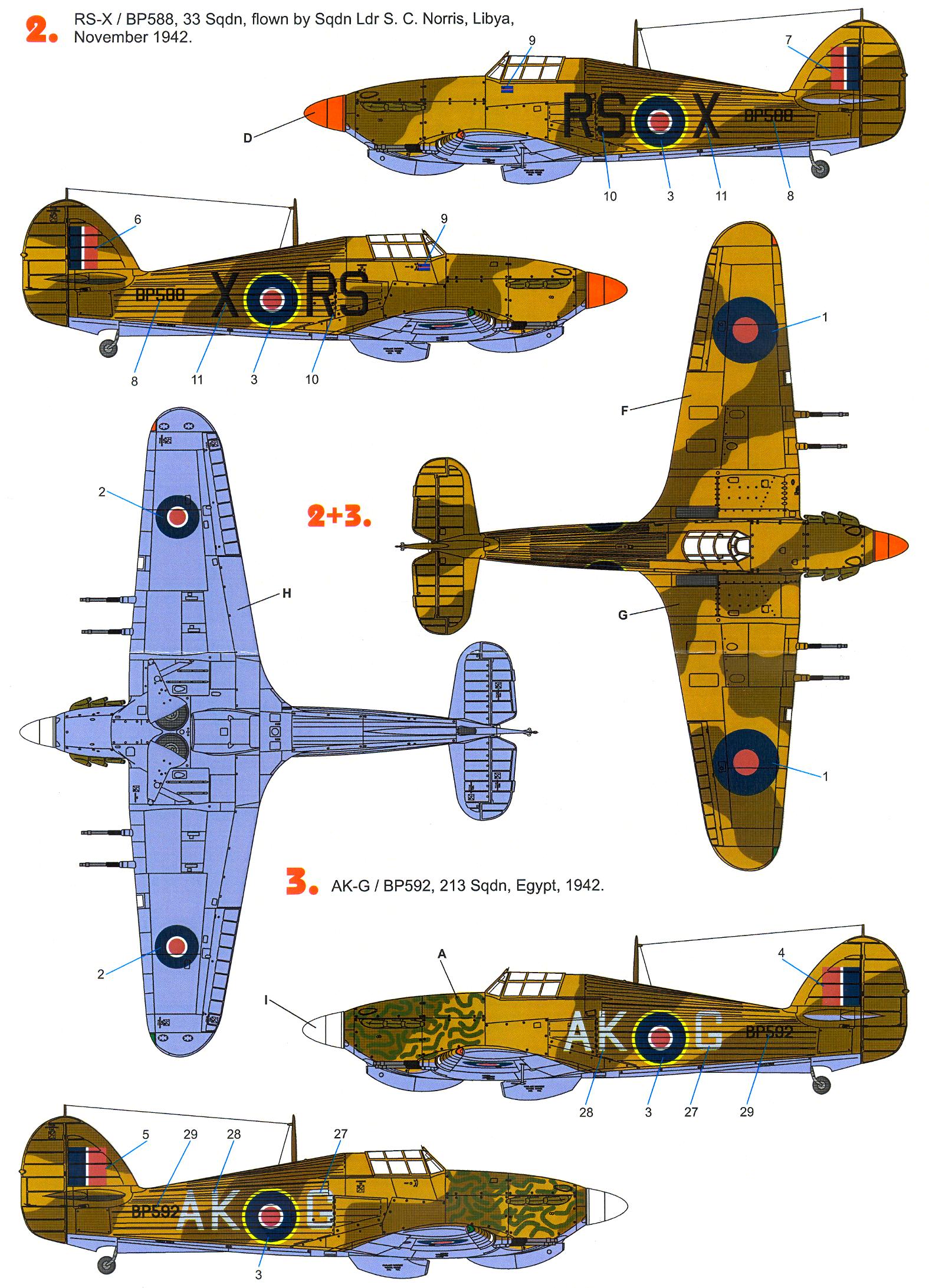 Techmod Decals Hawker Hurricane Mk Iic British Wwii Fighter Ebay