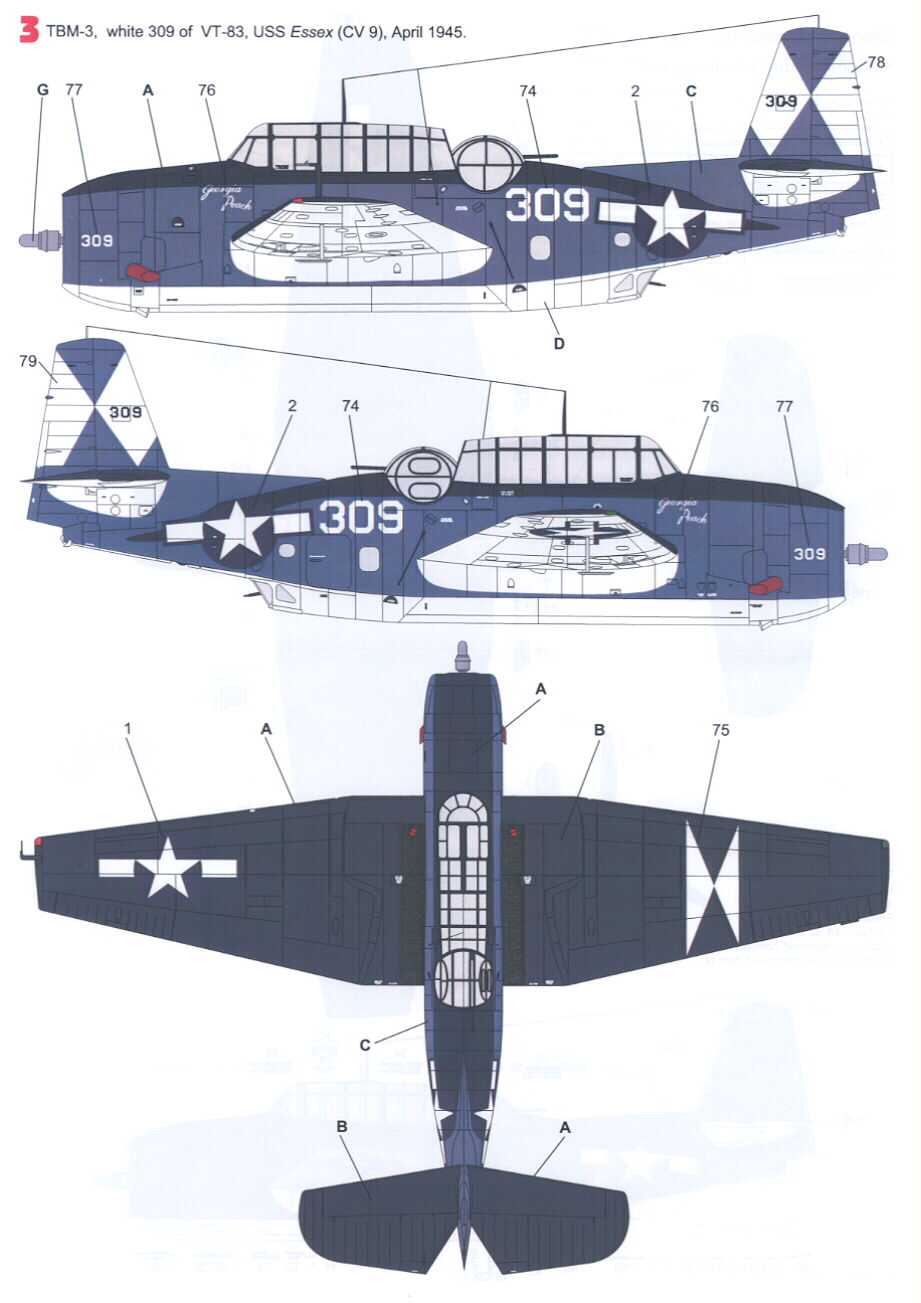 Techmod Decals 1 72 Grumman Tbm-3 Avenger 