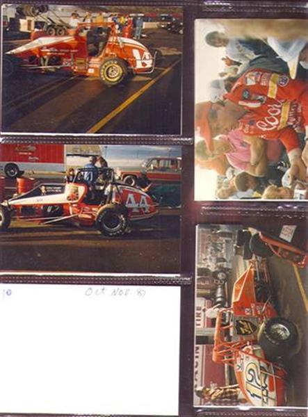 Auto Racing Sprint Cars on 1987 Original Auto Racing Sprint Car Racing Photos Ex Sku 28188