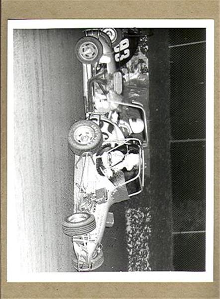 Autographs Auto Racing on Vintage Richard Wright Original Auto Racing Photo Crash Ex Sku 22044