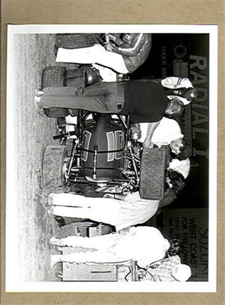 Autographs Auto Racing on Vintage Richard Wright Original Auto Racing Photo Garage Work Ex  Sku
