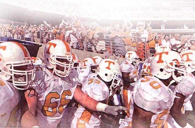 University Of Tennessee Vols Football Art | EBay