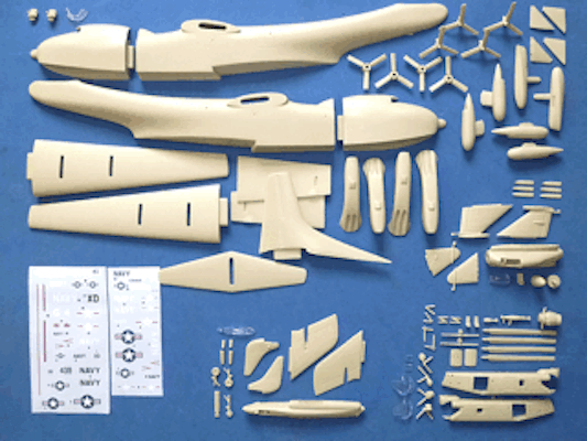 Anigrand Modelle 1/144 CONVEIR R3Y-2 TRADEWIND Marineblau Flugboot - Bild 2 von 4