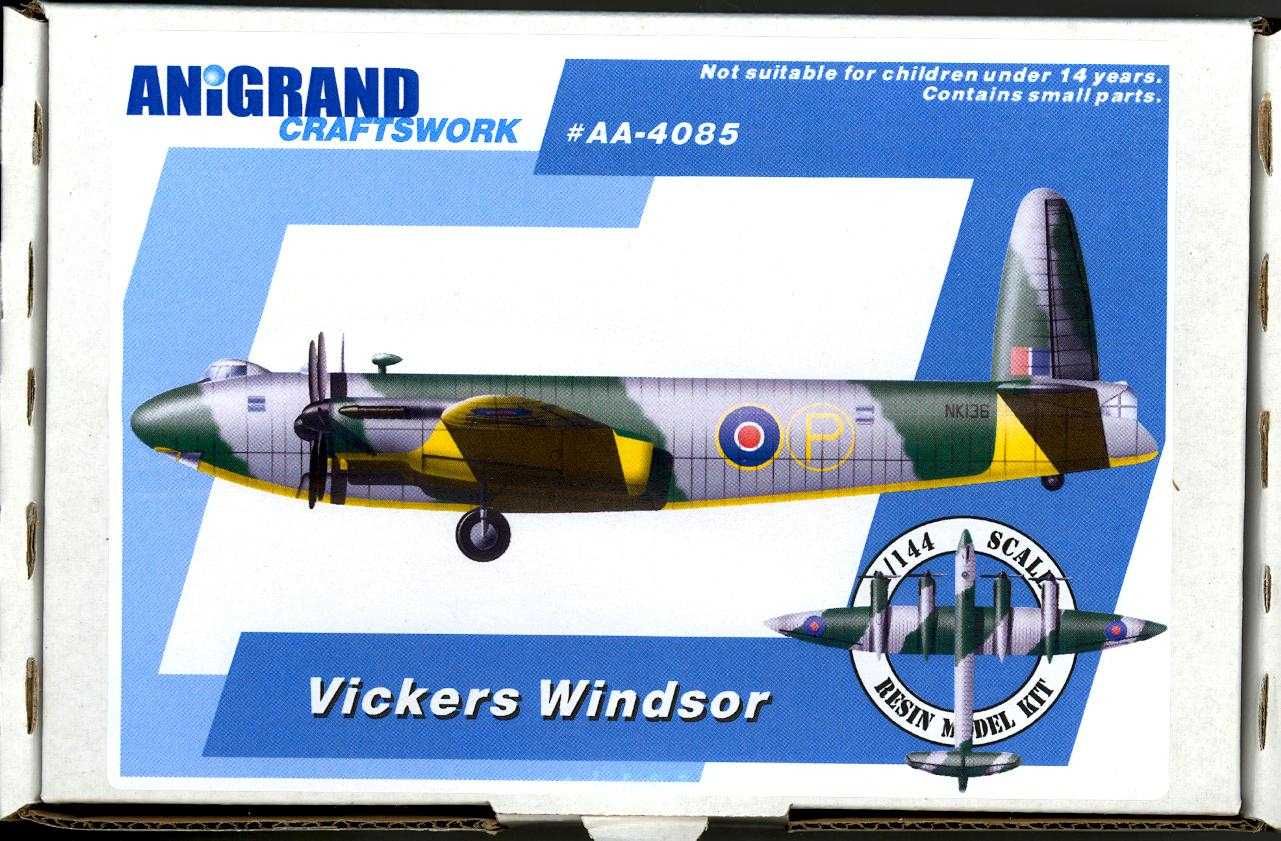 Anigrand 1/144 VICKERS WINDSOR British WWII High Altitude