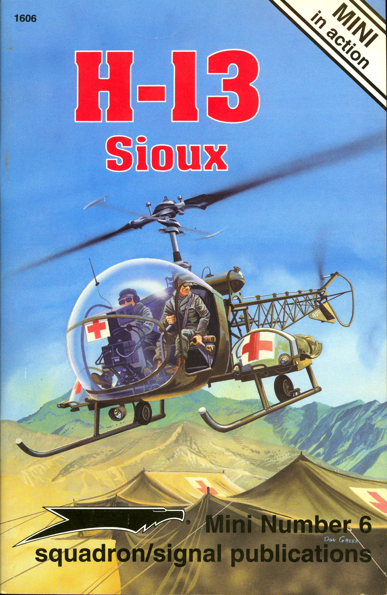 Squadron Signal Publications H-13 SIOUX MINI IN ACTION Mini Flugzeug #6