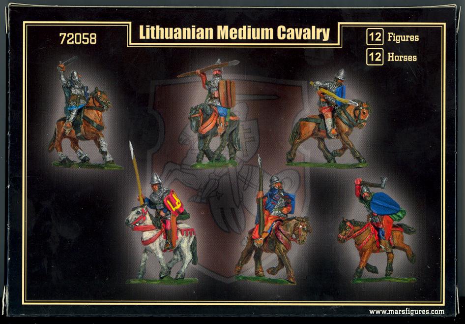 in 1:72 MARS 72058 Lithuanian Medium Cavarly 1st Half of the XV Century
