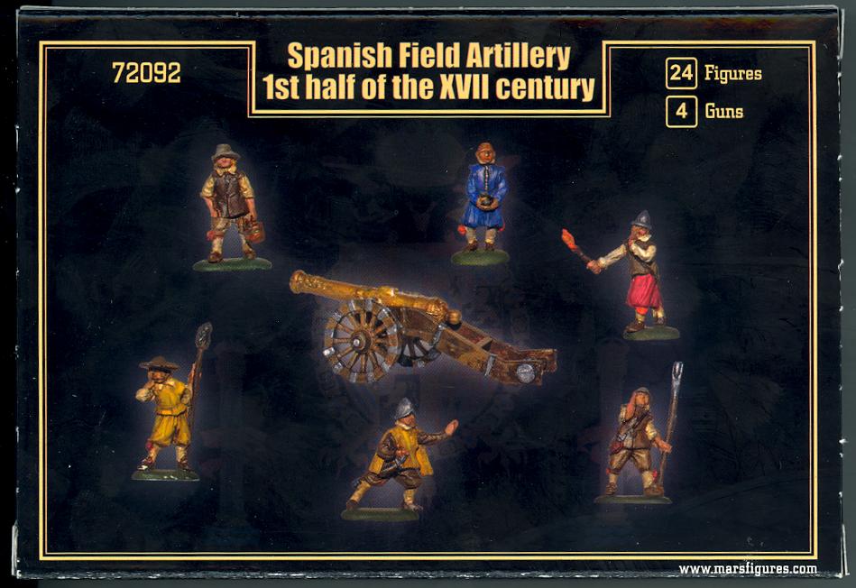 - 1:72 1st.half of the XVII century Spanish Field Artillery Mars