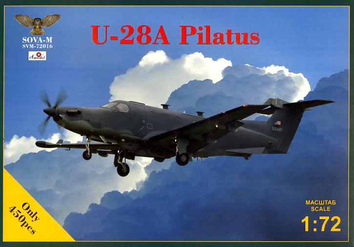 Modèles SOVA-M 1/72 PILATUS U-28A PC-12NG US Air Force & Finlandaise Air Force - Photo 1/7