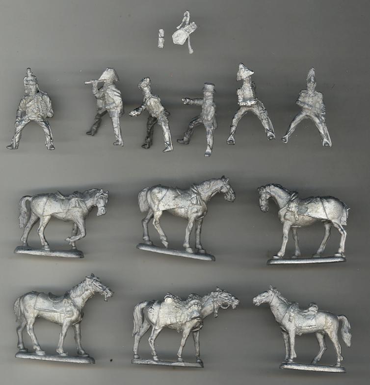 Wellington/'s High staff at Waterloo 1:72 Waterloo 1815