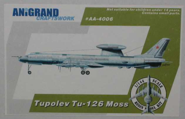 144 Anigrand TUPOLEV Tu 126 MOSS Soviet AWACS *MINT*  