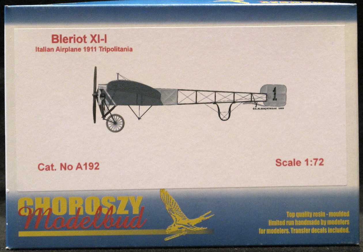 Choroszy Models 1/72 BLERIOT XI-I 1911 ITALIAN TRIPOLITANIA - Bild 1 von 3