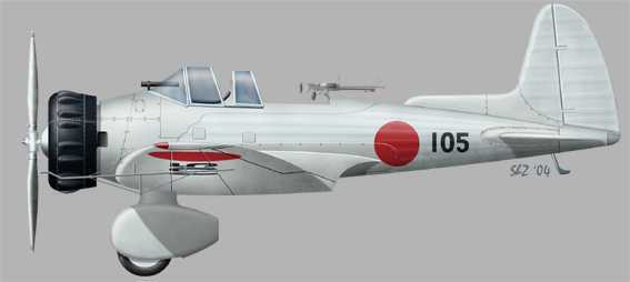 72 Choroszy NAKAJIMA Ki 8 Experimental Fighter  