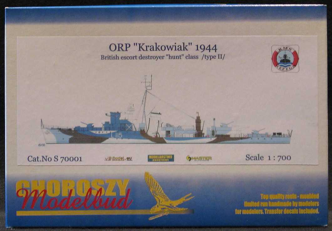 700 Choroszy HUNT CLASS DESTROYER ORP KRAKOWIAK  