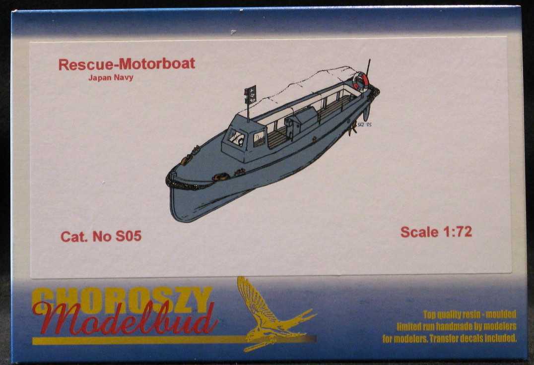 72 Choroszy JAPANESE NAVY RESCUE MOTOR BOAT *MINT*  