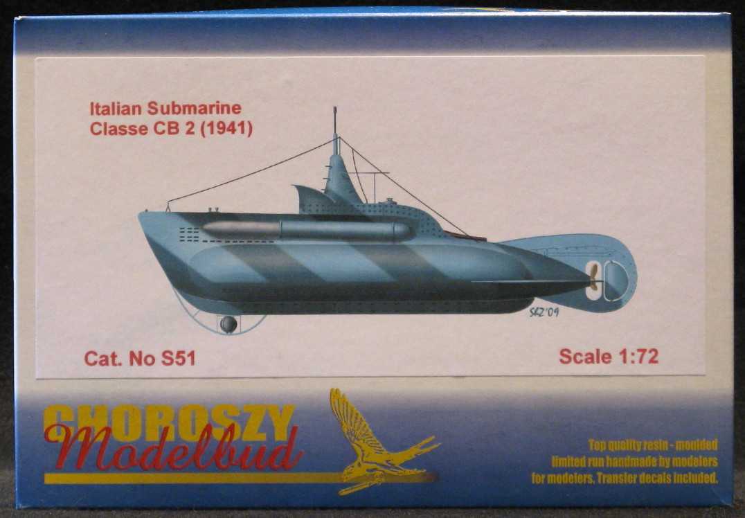 72 Choroszy ITALIAN 1941 SUBMARINE CLASS CB 2 *MINT*  