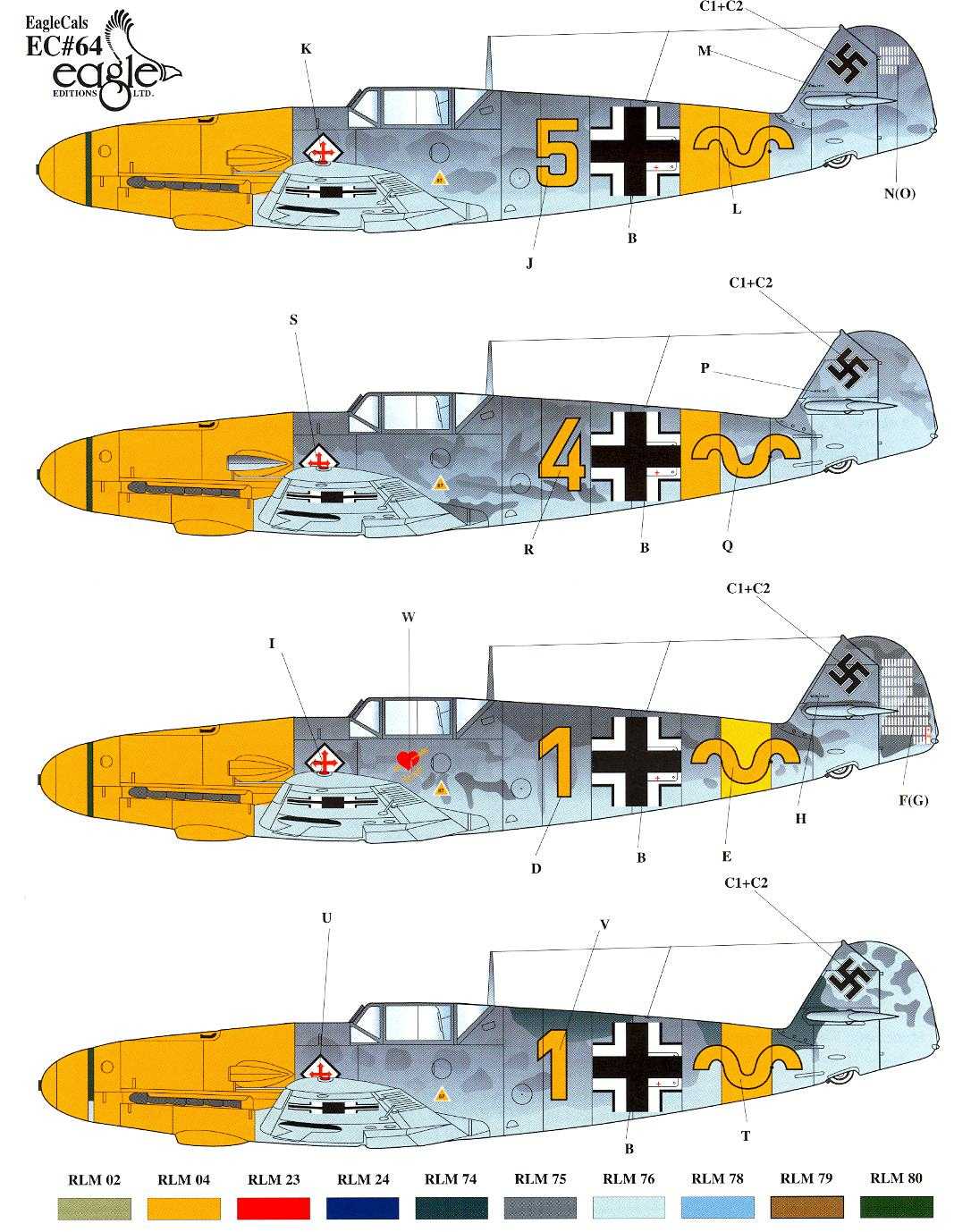 Bf 109 схема