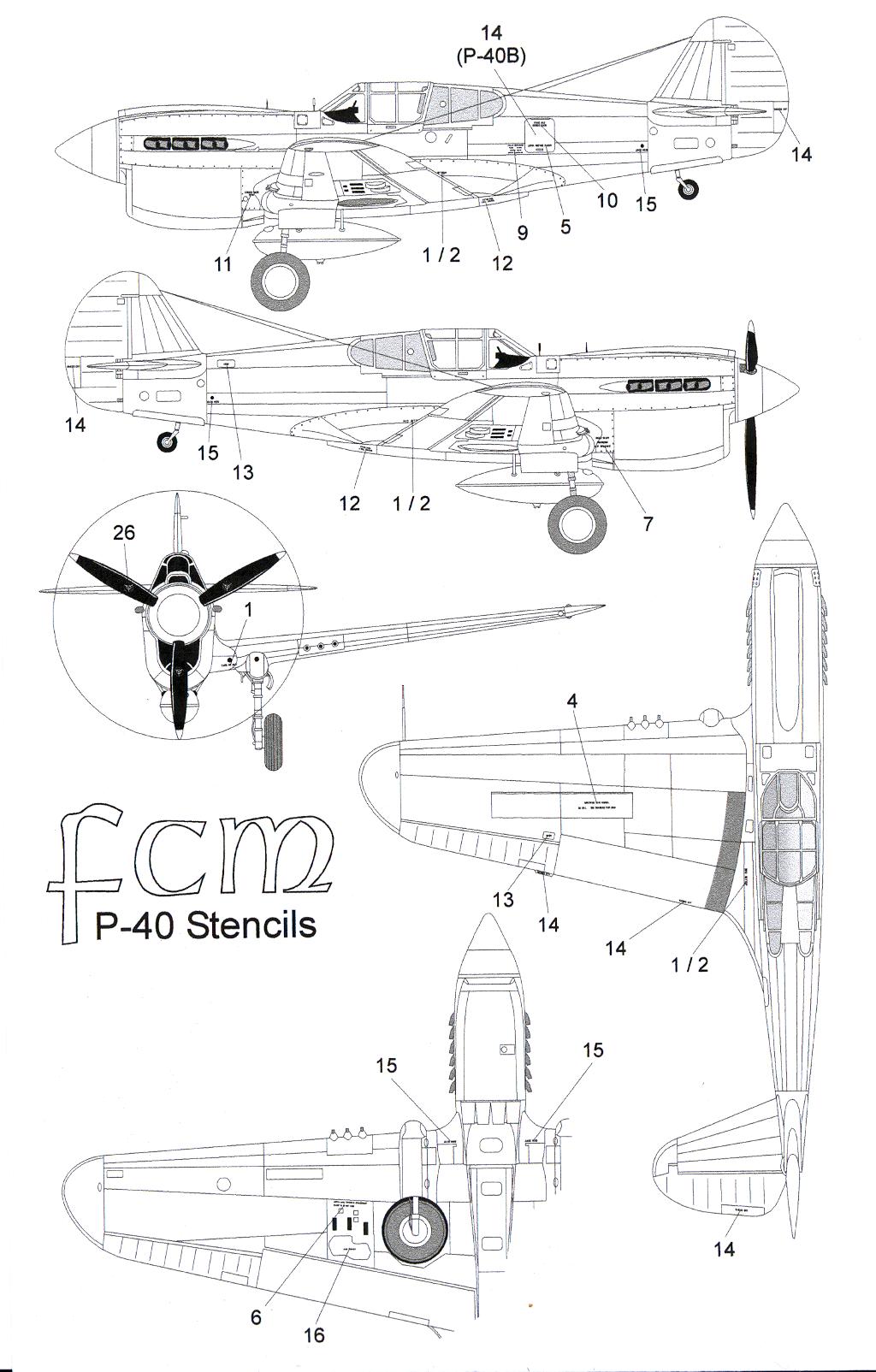 FCM Decals 1/32 CURTISS P-40 WARHAWK Fighter Brazilian Air Force | eBay