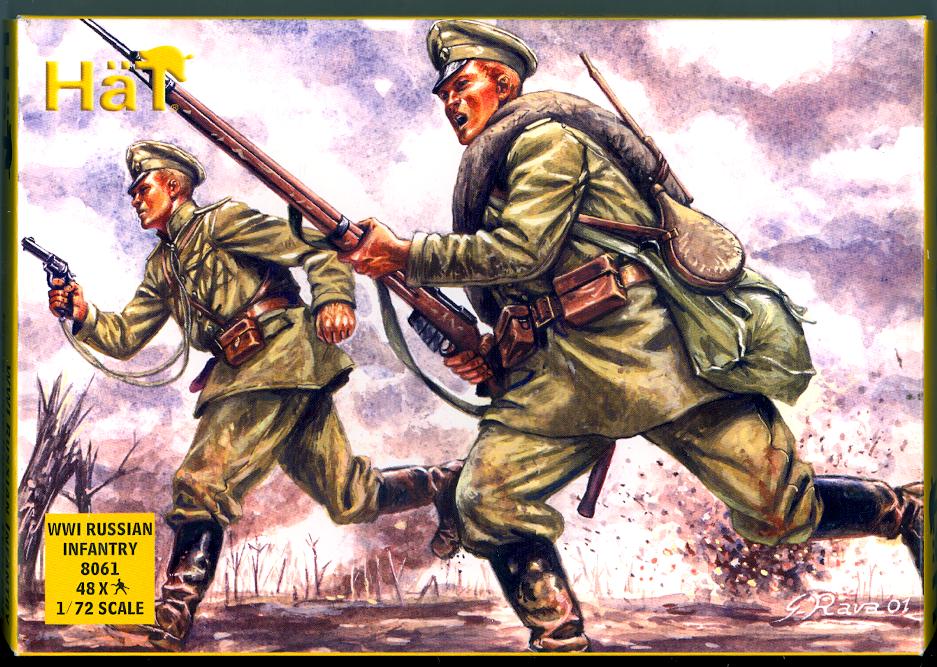 Hat WWI Russian Infantry in 1//72  8061 ST
