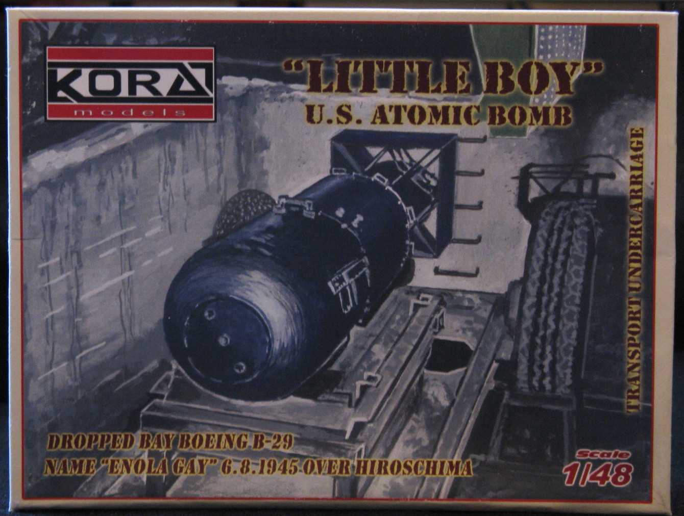 48 KORA LITTLE BOY ATOMIC BOMB *MINT*  