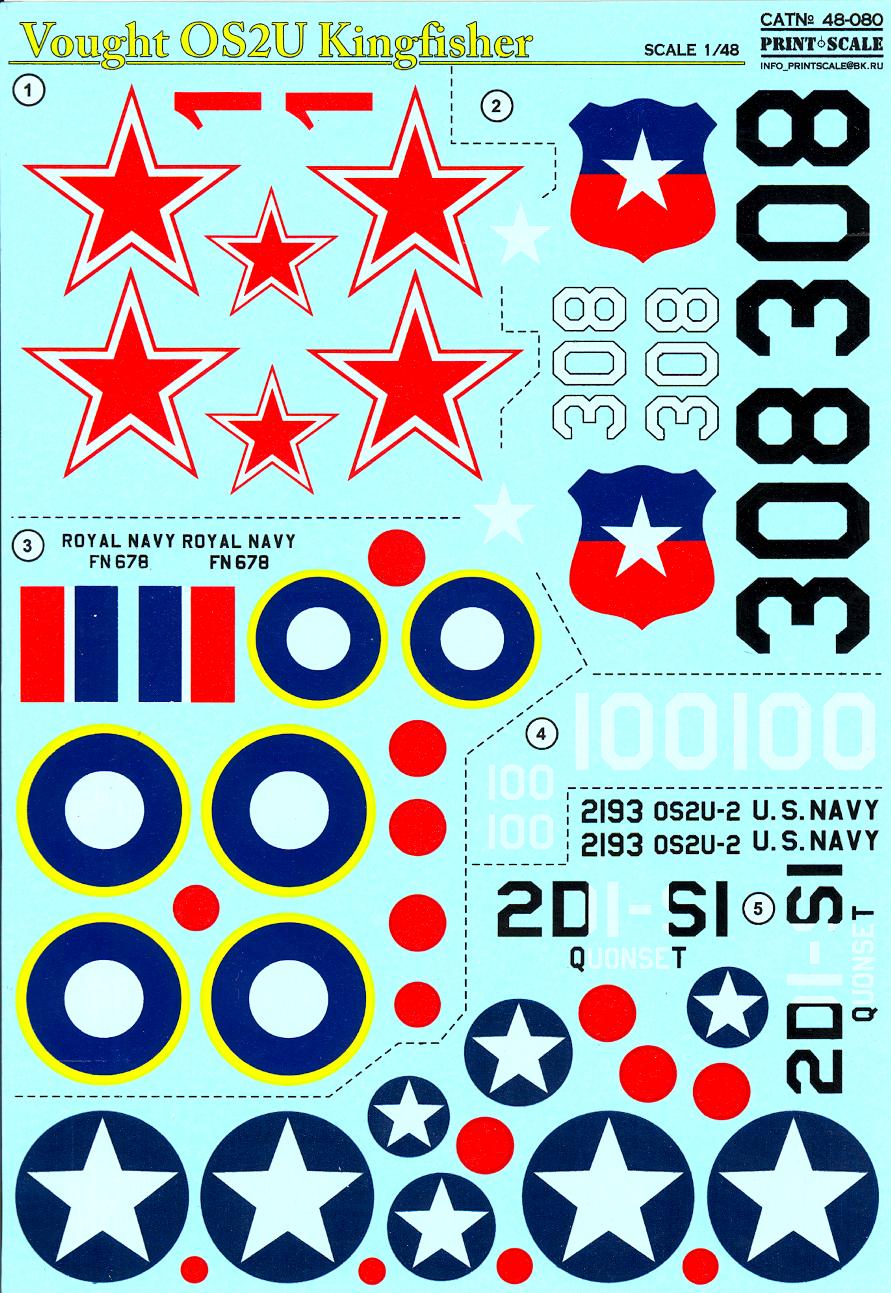 Printable Scale Model Decals