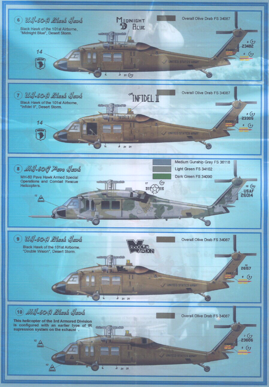 Print Scale Decals 1/72 SIKORSKY HAWKS Helicopter Family | eBay