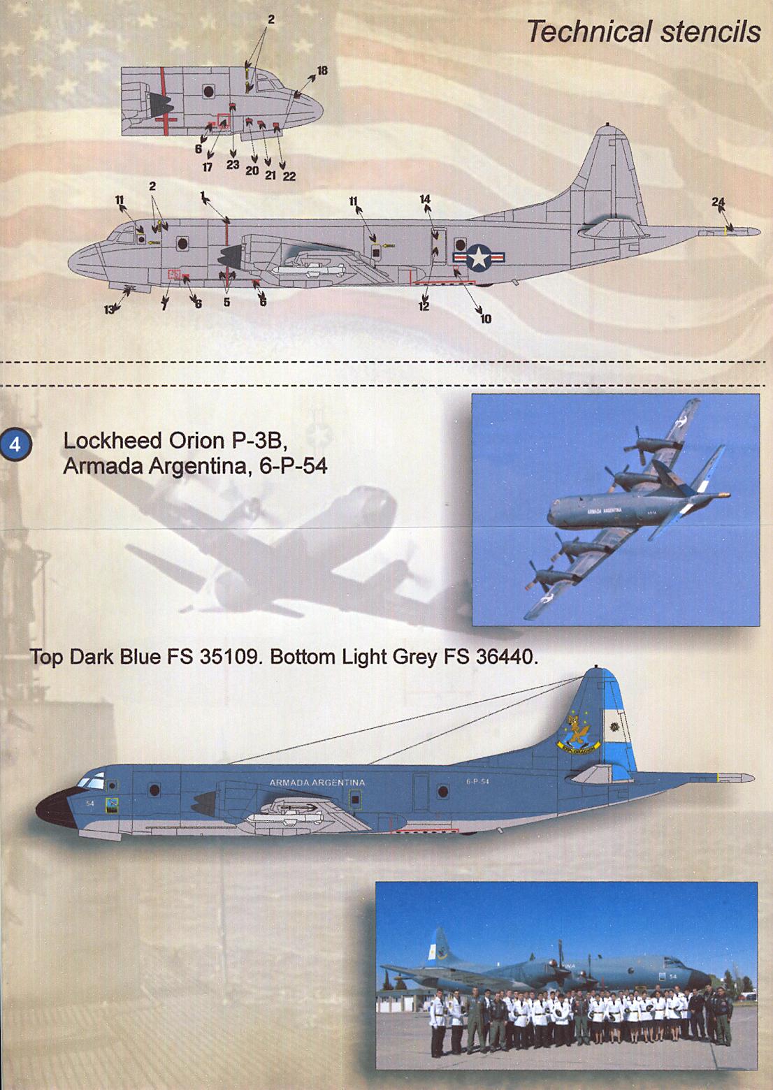 Print Scale Decals 1/72 LOCKHEED P-3 ORION Anti Submarine Aircraft | eBay