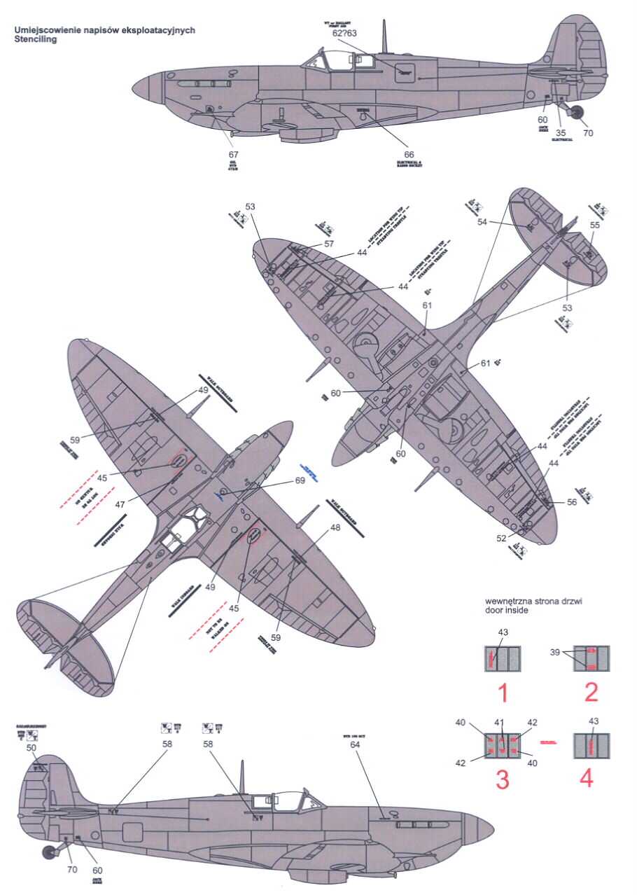   spitfire mk vb company techmod decals stock number 32019 scale