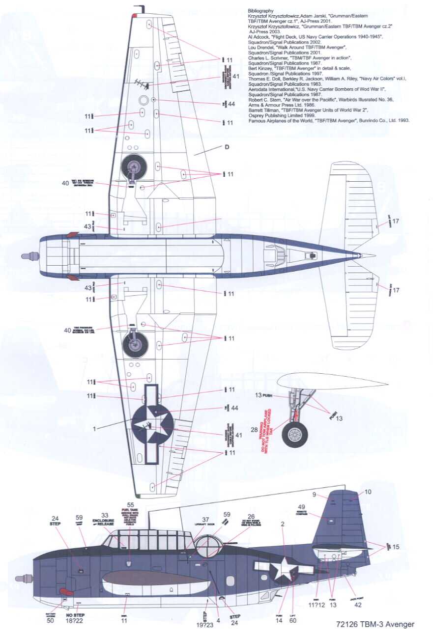 Techmod Decals 1/72 GRUMMAN TBM-3 AVENGER | eBay