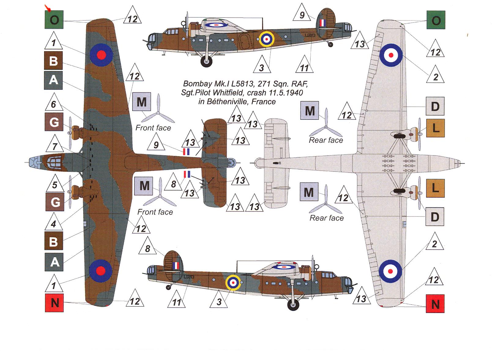 Valom Models 1/72 BRISTOL BOMBAY Mk.I Royal Air Force Bomber