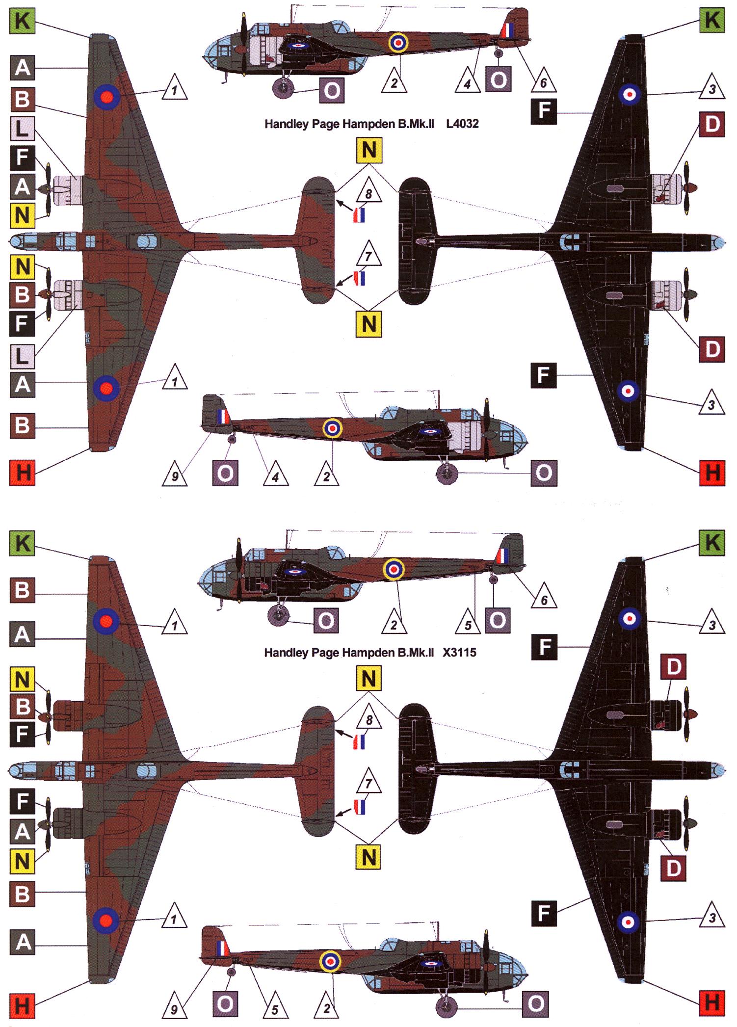 Valom Models 1/72 British HANDLEY PAGE HAMPDEN B.Mk.II Bomber | EBay