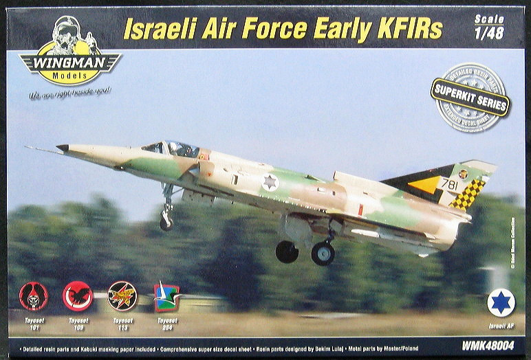 Wingman Models 1/48 ISRAELI AIR FORCE EARLY KFIR Jet Fighters | eBay