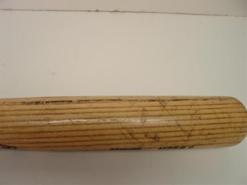 Kent Hrbek Game Used Signed Bat Minnesota Twins (Sku 10506)  