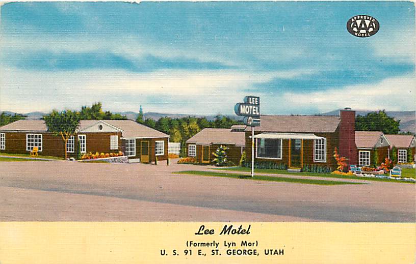 UT, Saint George, Utah, Lee Motel, Colourpicture No K5826 | eBay